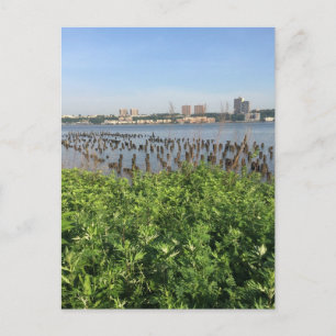 Zomer op het Hudson NYC New York City Briefkaart