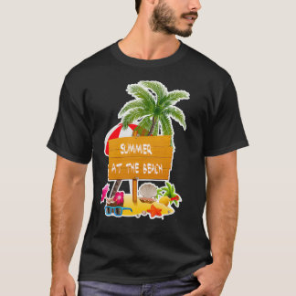 zomer op het strand 1 t-shirt