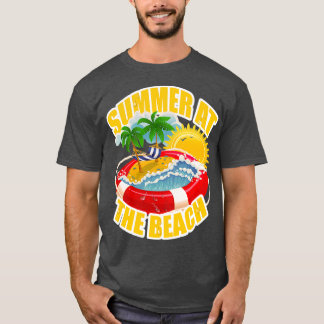 zomer op het strand 2 t-shirt