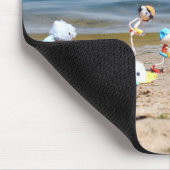 Zomer op het strand met de Fubby's Muismat (Hoek)