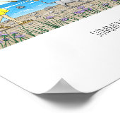 Zomer op het strand Poster (Hoek)