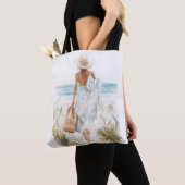 Zomer op het strand tote bag (Dichtbij)