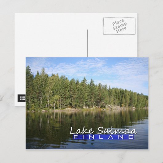 Zomer op Saimaa Briefkaart (Voorkant / Achterkant)