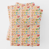 Zomer op zicht inpakpapier vel (In situ)