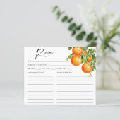 Zomer Oranje Citroen Citrus Bruidsdiner Recept (Staand voorkant)