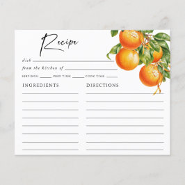 Zomer Oranje Citroen Citrus Bruidsdiner Recept