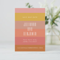 Zomer Oranje gele strepen Moderne geometrische