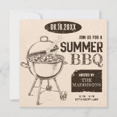 Zomer Outdoor BBQ Kaart (Voorkant)