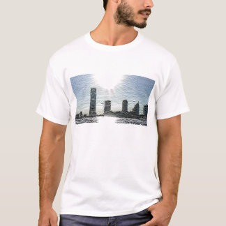 " zomer over jersey " door kasi jo t-shirt