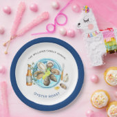 Zomer Oyster Roast | Zeevruchten Bak BBQ-feestje Papieren Bordje (Feest)