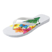 Zomer paar teenslippers
