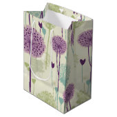 Zomer Paardebloem Ontwerp Medium Cadeauzakje (Voorkant Gekanteld)