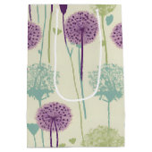 Zomer Paardebloem Ontwerp Medium Cadeauzakje (Achterkant)