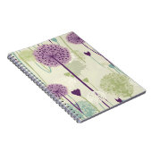 Zomer Paardebloem Ontwerp Notitieboek (Rechterzijde)