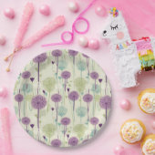 Zomer Paardebloem Ontwerp Papieren Bordje (Feest)