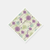 Zomer Paardebloem Ontwerp Servet (Hoek)