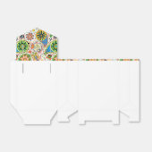 Zomer paisley bedankdoosjes (Uitgevouwen)