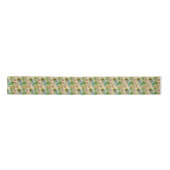 Zomer paisley satijnen lint (Voorkant)