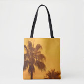 Zomer palm strand ontwerp tote bag (Voorkant)