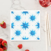 Zomer Papieren servetten van Fresh Blue Square Spl (Insitu)