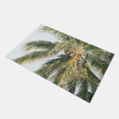 Zomer Paradijs Palm #1 #tropical #wall #art Deurmat (Schuin)