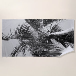 Zomer Paradijs Palmboom #4 #tropisch #muur #kunst Strandlaken