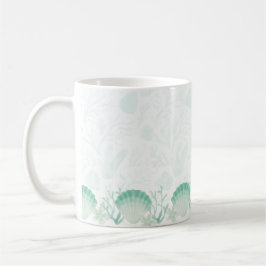 Zomer Parel Waterverf Oceaan Design Koffiemok