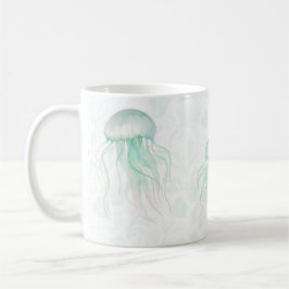 Zomer Parel Waterverf Oceaan Design Koffiemok