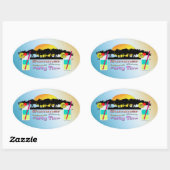 Zomer - Party Time Sticker (Vel)