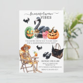 Zomer Party Zomer Pool Gothic Kaart (Staand voorkant)