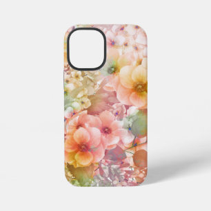 Zomer Pastel Cosmos Patroon iPhone 12 Mini Hoesje