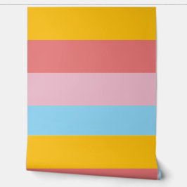 Zomer pastel kleurenschema behang