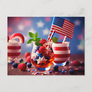 Zomer Patriottisch Briefkaart
