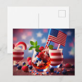 Zomer Patriottisch Briefkaart (Voorkant / Achterkant)