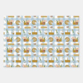 Zomer Picknick in het Park Housewarming Hostess Inpakpapier Vel (Voorkant 2)