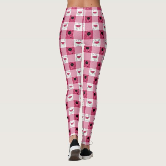 Zomer Picknick Leggings (Achterkant)