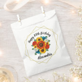 Zomer Picknick Party Geometrische Floral Favor Bag Bedankzakje (Geknipt)