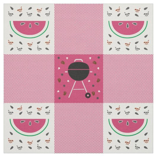 Zomer Picknick Stof (Swatch)