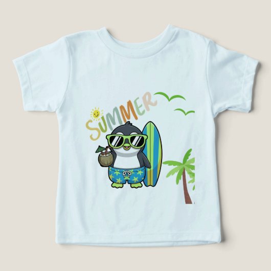 Zomer Pinguïn (Design voorkant)
