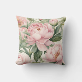Zomer Pioenrozen Kussen