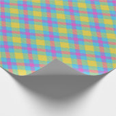Zomer plaid cadeaupapier (Hoek)