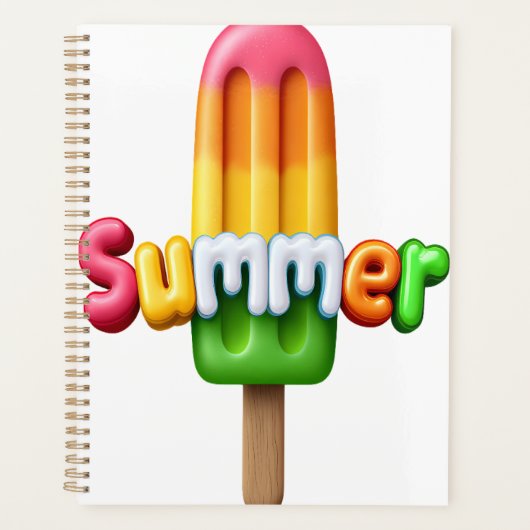 Zomer planner (Voorkant)