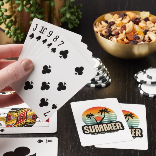 zomer pokerkaarten (Insitu)