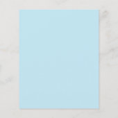 Zomer Pool Party uitnodiging, Achtertuin Party Flyer (Achterkant)