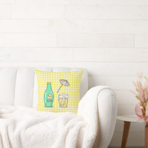 Zomer Pop Soda Vibes - Schattigee Cartoon Drink Kussen