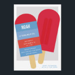 ZOMER POPSICLE KIDS VERJAARDAG UITNODIGING<br><div class="desc"></div>