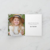 Zomer Popsicle Kinderverjaardagsfeestje Bedankkaart (Binnen)