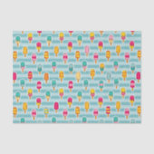 Zomer Popsicle Patroon Decoupage Tissuepapier (Voorkant)