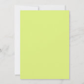 Zomer Popsicle Waterverf Verjaardagsfeest Kaart (Achterkant)