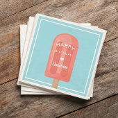 Zomer Popsiers Birthday Party Servet